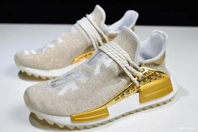 hype China Gold HAPPY Pharrell Hu F99762 NMD adidas 0521